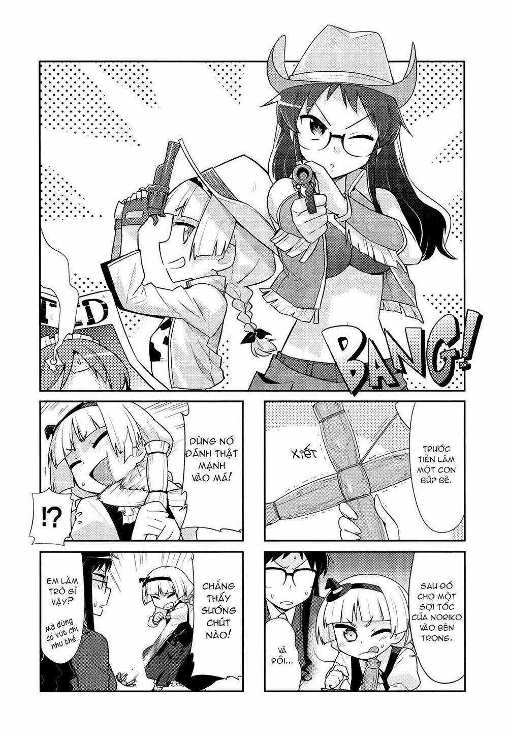 Majyo To Houki To Kurobuchi Megane Chapter 19 trang 1