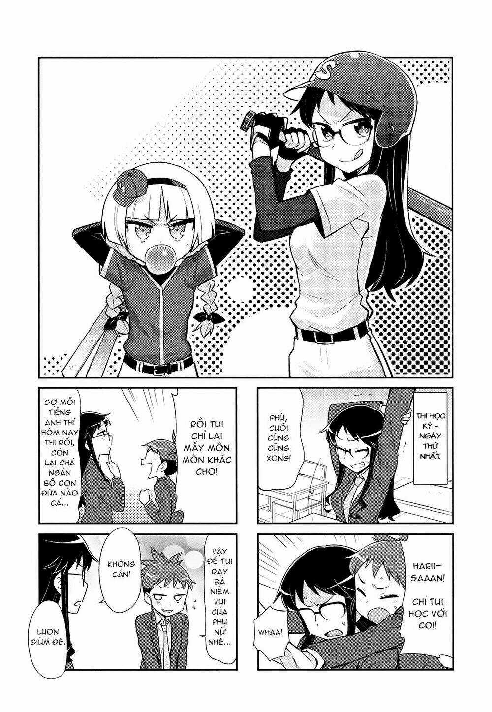 Majyo To Houki To Kurobuchi Megane Chapter 21 trang 1