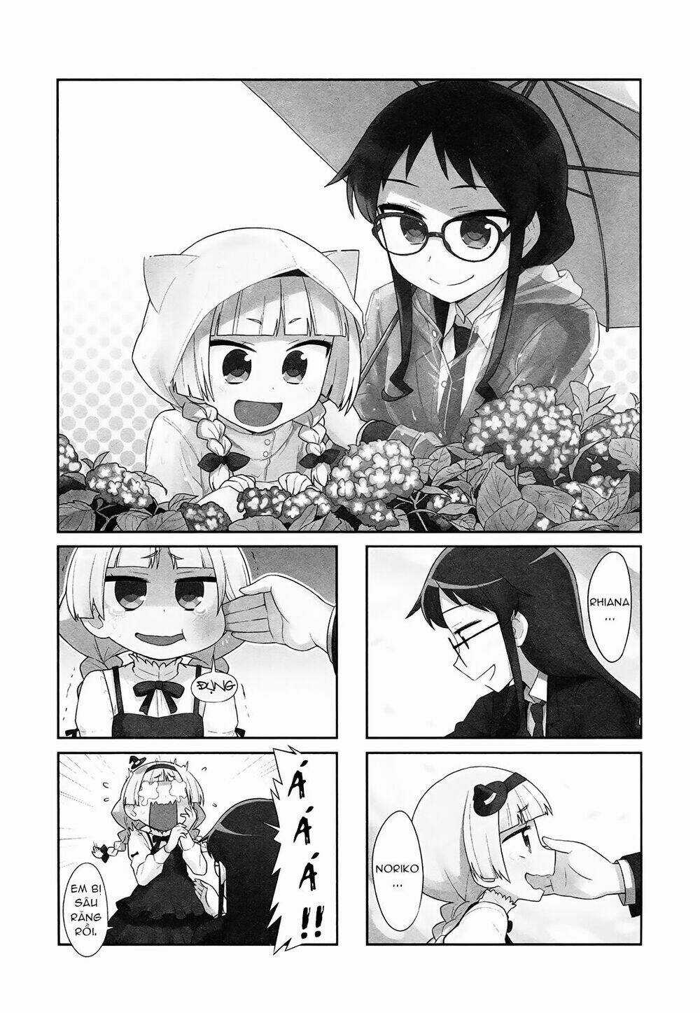 Majyo To Houki To Kurobuchi Megane Chapter 34 trang 1