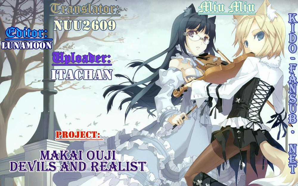 Makai Ouji: Devils And Realist Chapter 18.5 trang 1