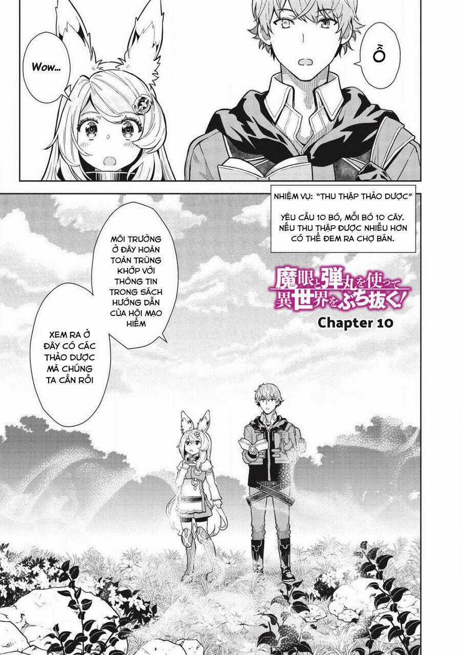 Mame To Dangan O Tsukatte Isekai O Buchinuku! Chapter 10 trang 0