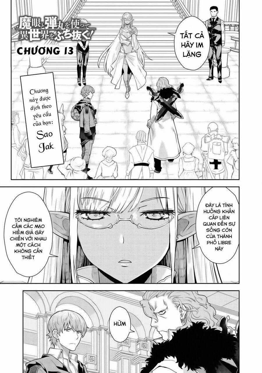 Mame To Dangan O Tsukatte Isekai O Buchinuku! Chapter 13 trang 0