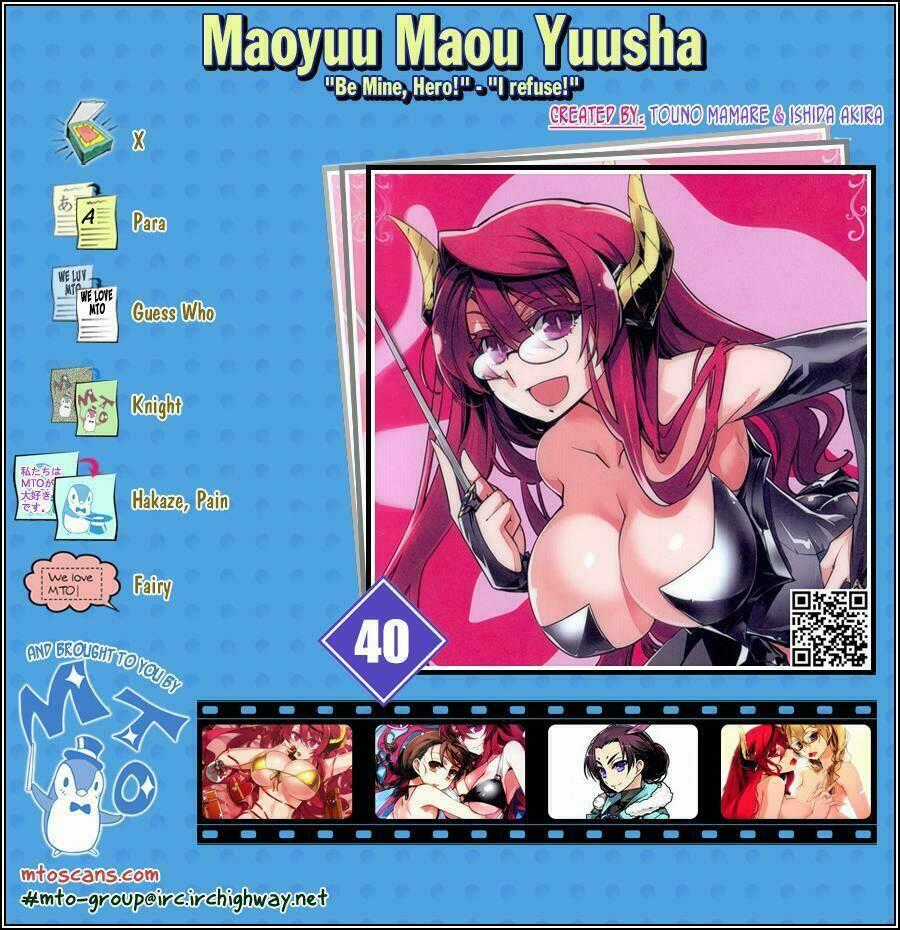 Maoyuu Maoh Yuusha Chapter 40 trang 0