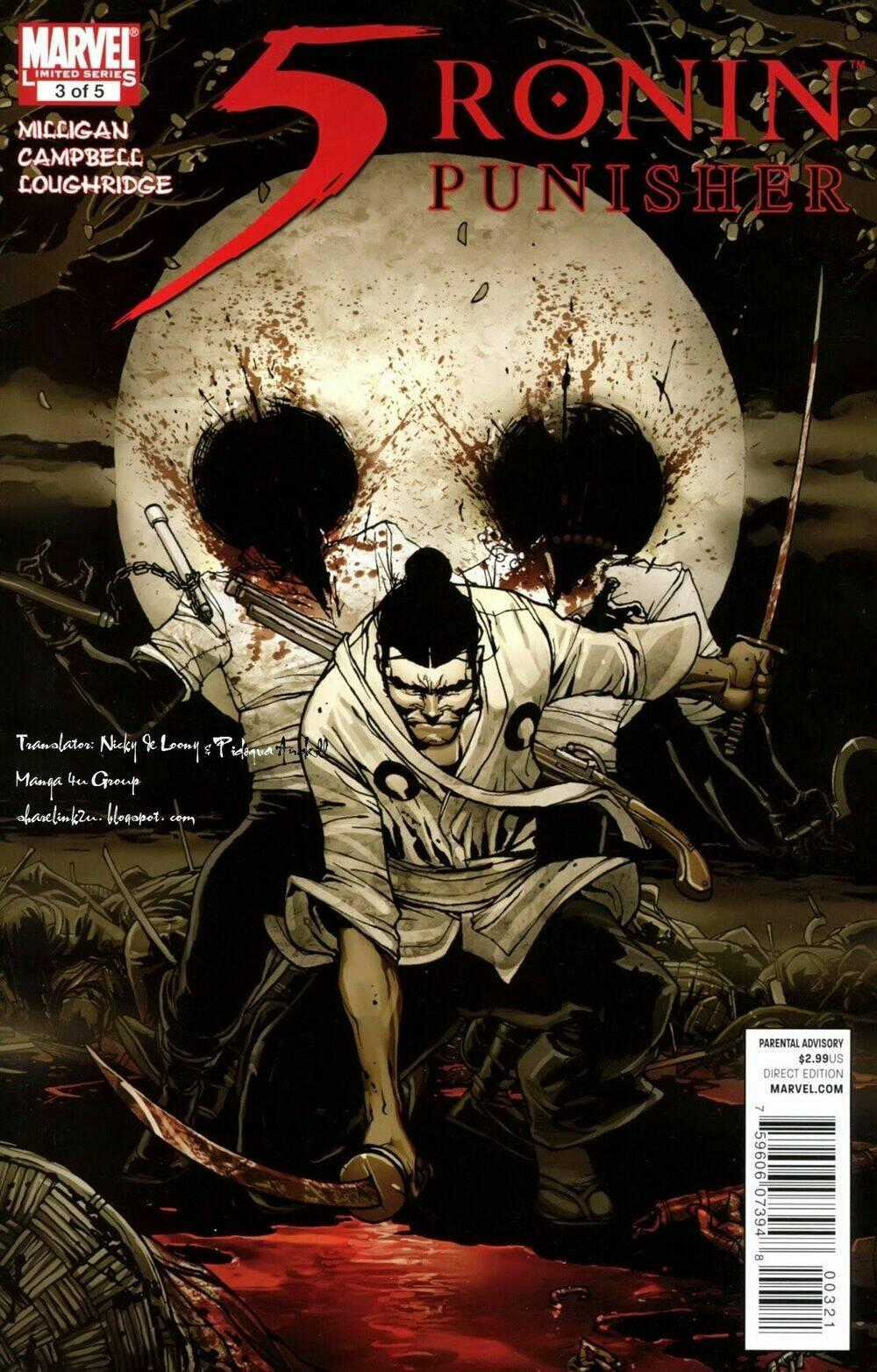 Marvel 5 Ronin Chapter 3 trang 0