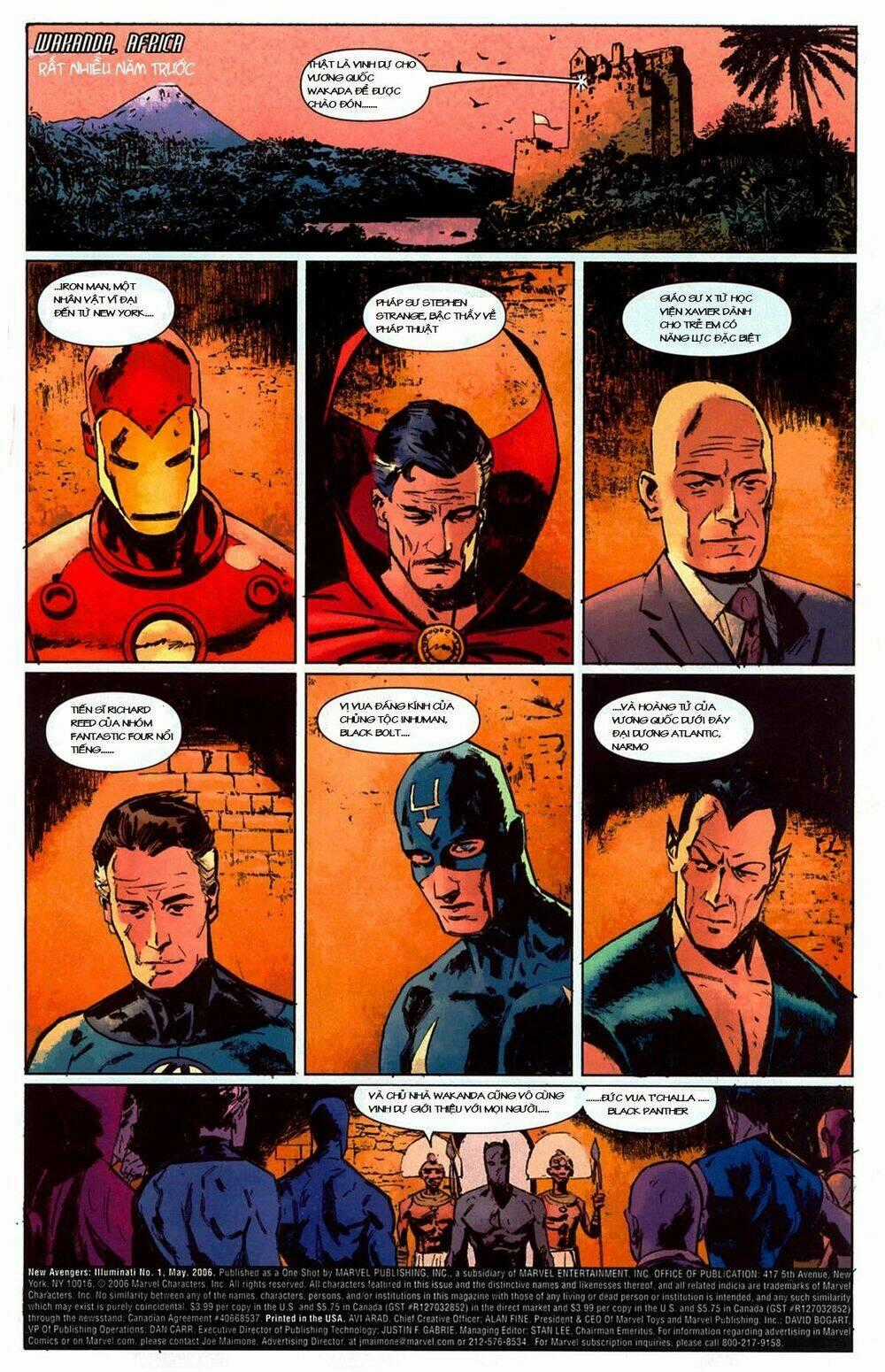 Marvel Civil War Full Events Chapter 4 trang 1