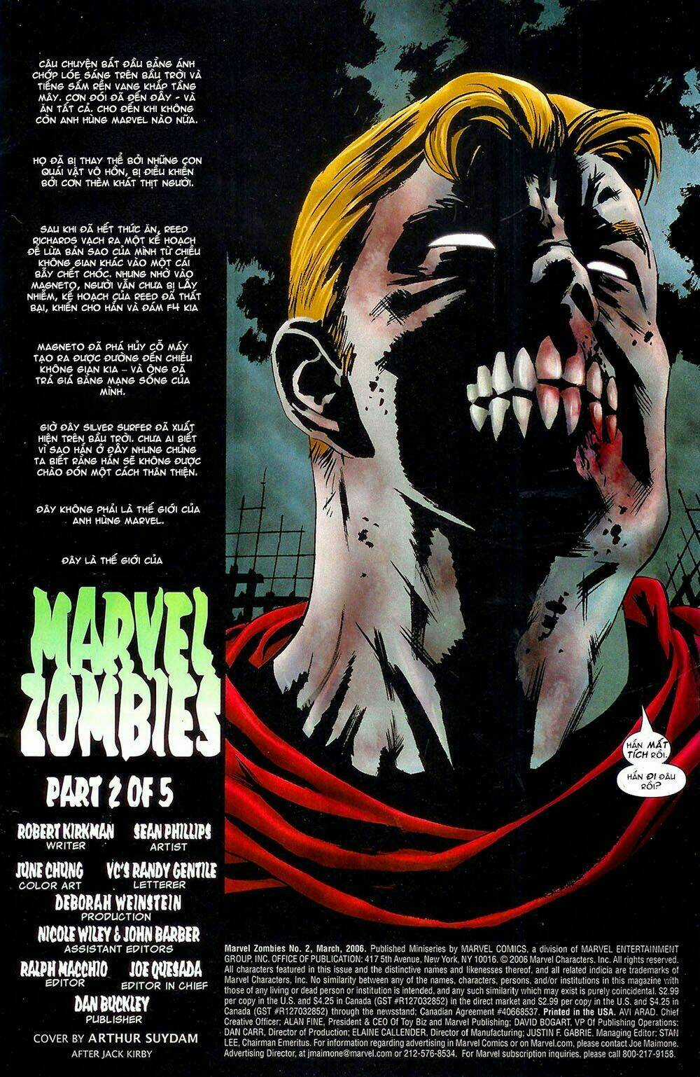 Marvel Zombies Chapter 2 trang 0