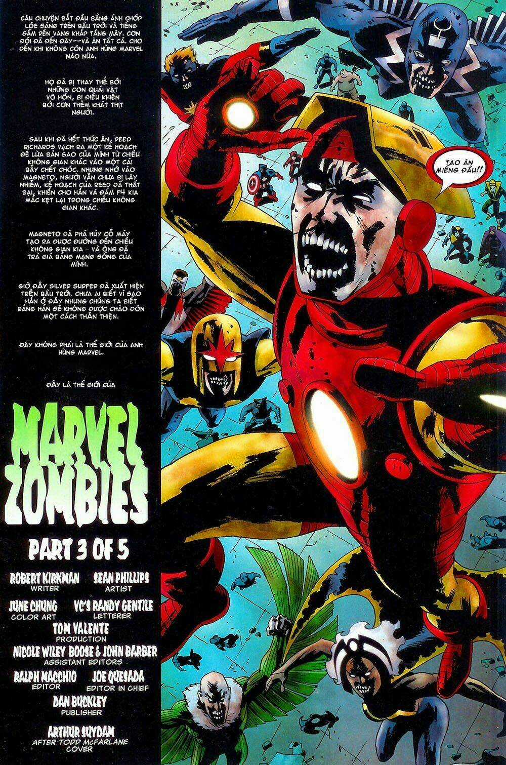 Marvel Zombies Chapter 3 trang 0