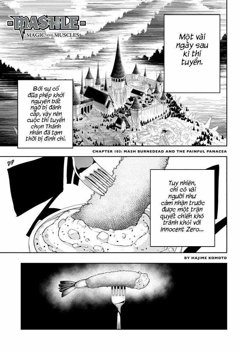 Mashle: Muscles And Magic Chapter 103 trang 1