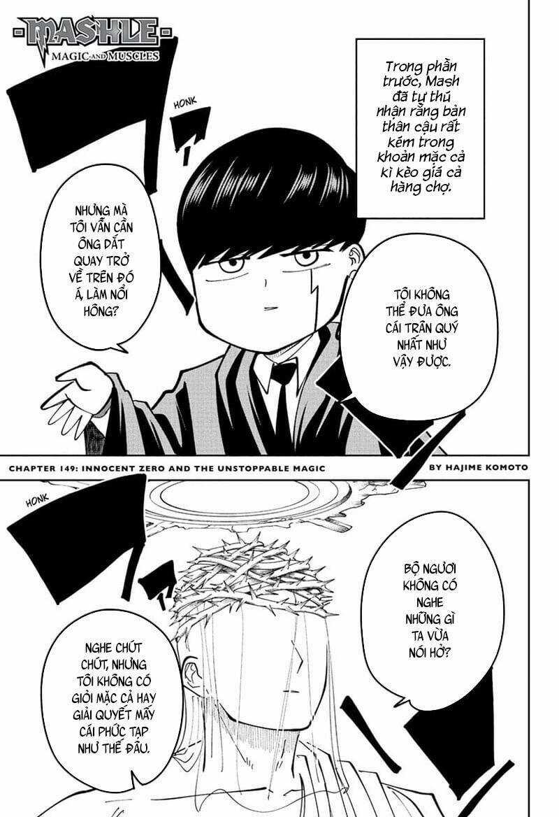 Mashle: Muscles And Magic Chapter 149 trang 1