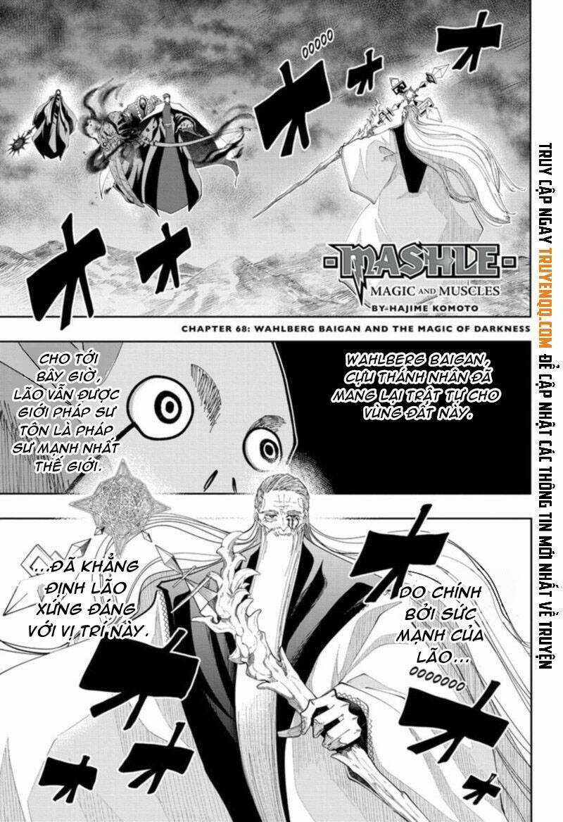 Mashle: Muscles And Magic Chapter 68 trang 1