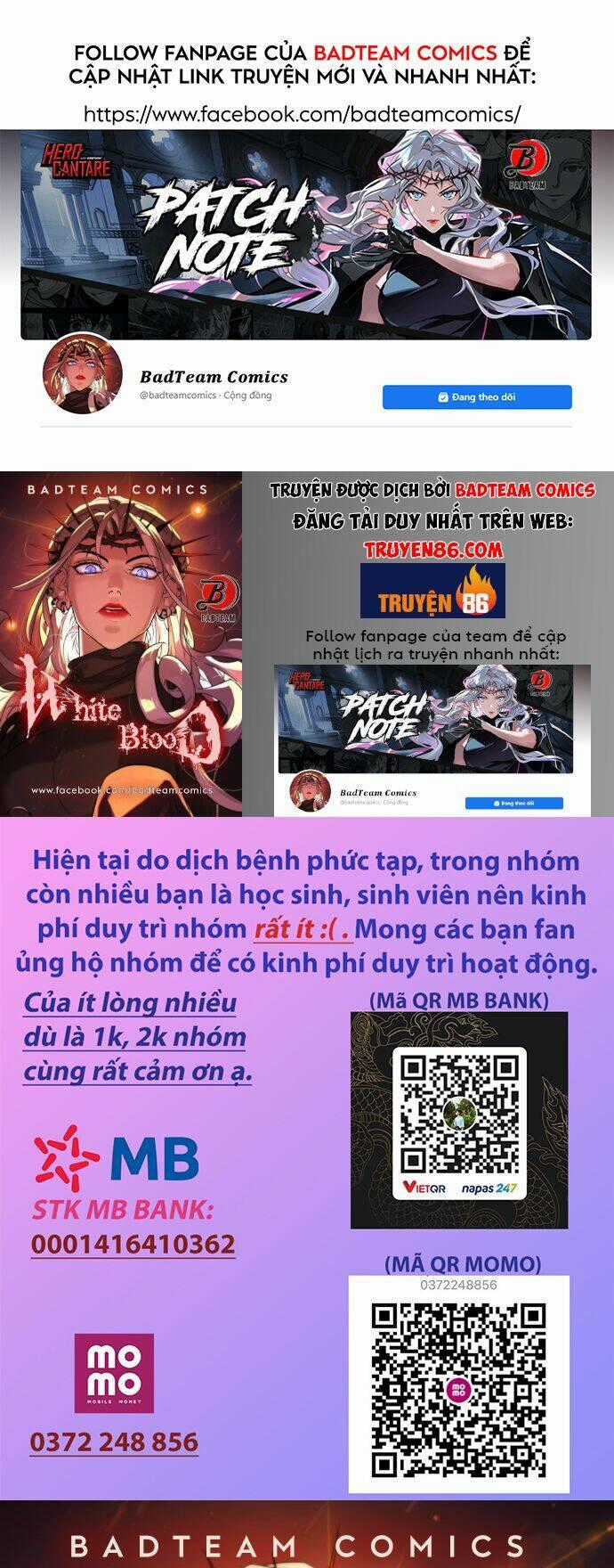 Máu Trắng Chapter 75 trang 0