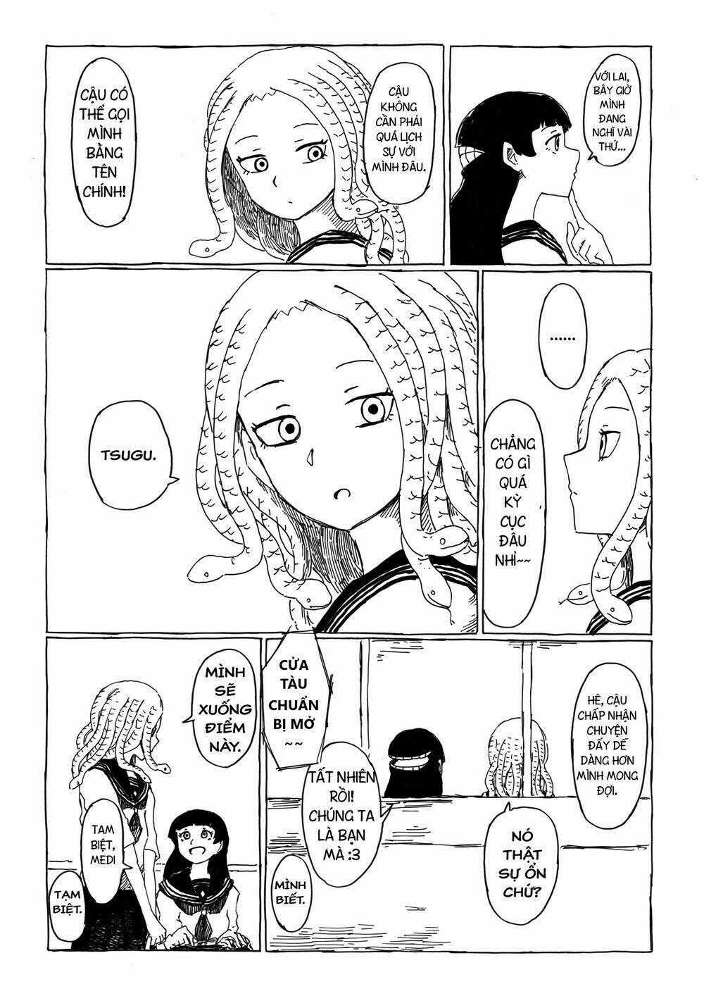 Medusa And Futakuchi-Chan Chapter 5 trang 1