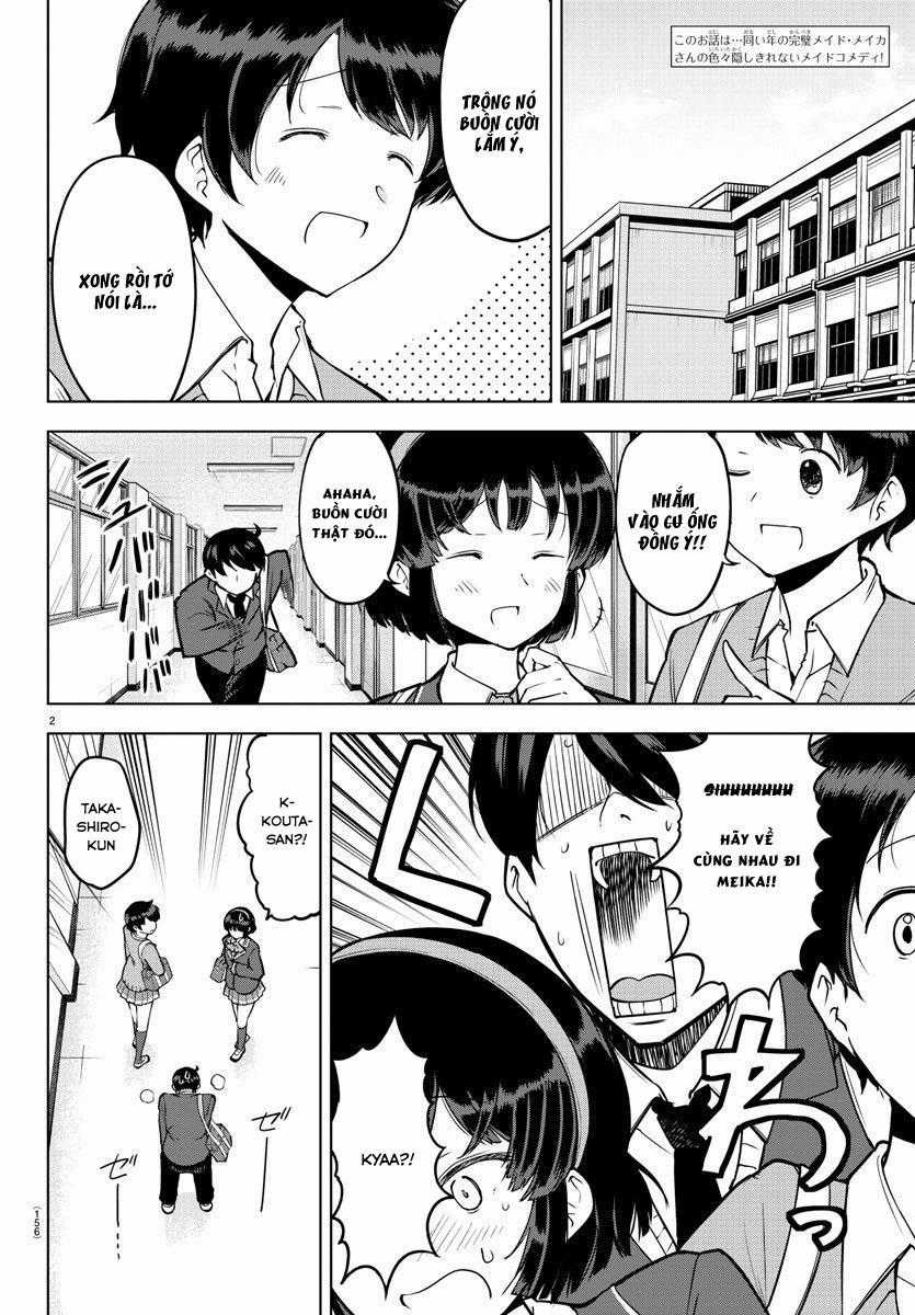 Meika-San Can't Conceal Her Emotions Chapter 17: Meika-san súc miệng trang 1