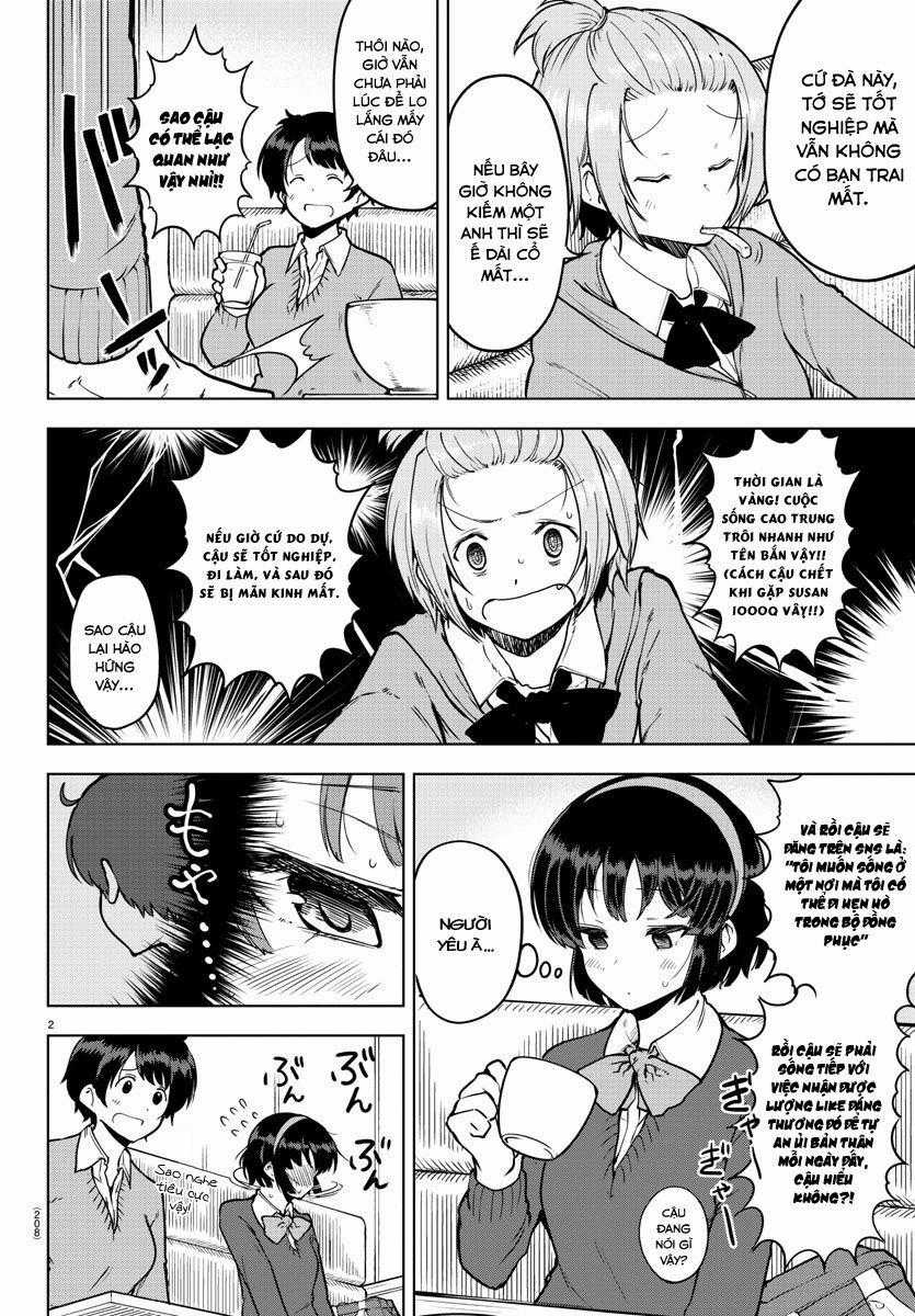 Meika-San Can't Conceal Her Emotions Chapter 18: Meika-san và chuyện tình cảm trang 1