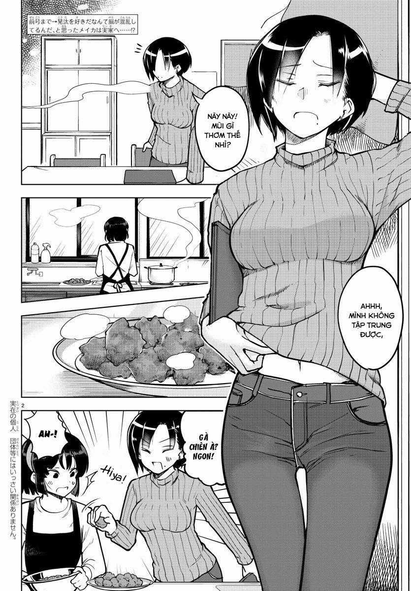 Meika-San Can't Conceal Her Emotions Chapter 20: Meika-san ở nhà cha mẹ ruột trang 1