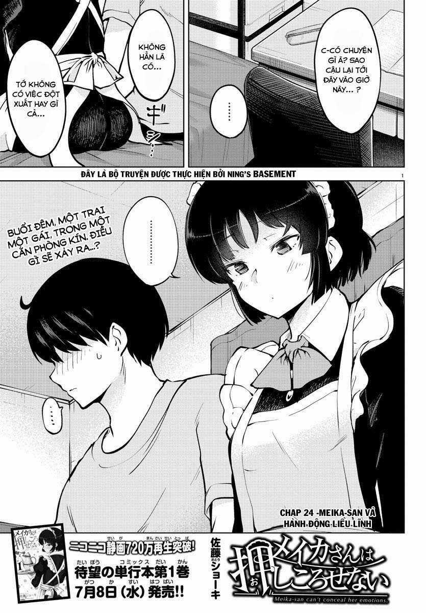 Meika-San Can't Conceal Her Emotions Chapter 24 trang 1