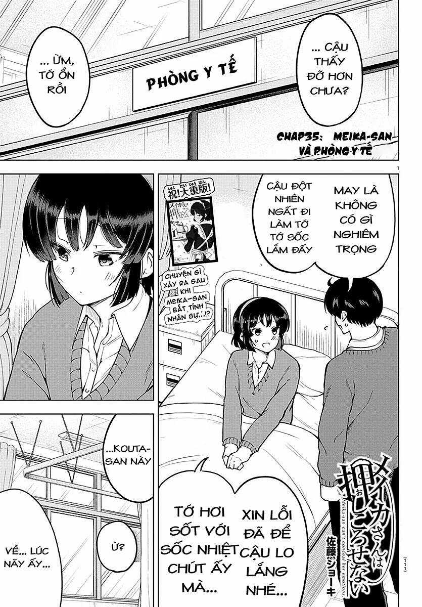 Meika-San Can't Conceal Her Emotions Chapter 35 trang 1