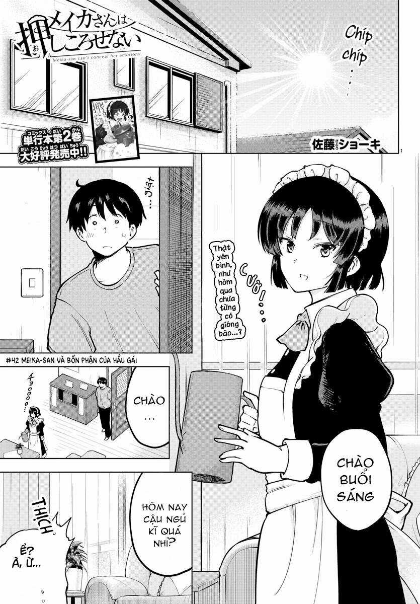 Meika-San Can't Conceal Her Emotions Chapter 42 trang 1