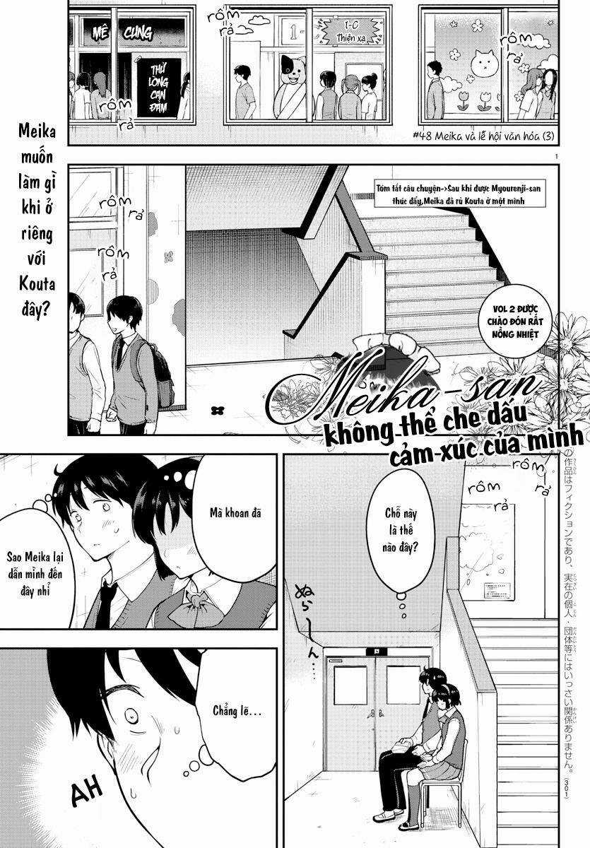 Meika-San Can't Conceal Her Emotions Chapter 48 trang 0