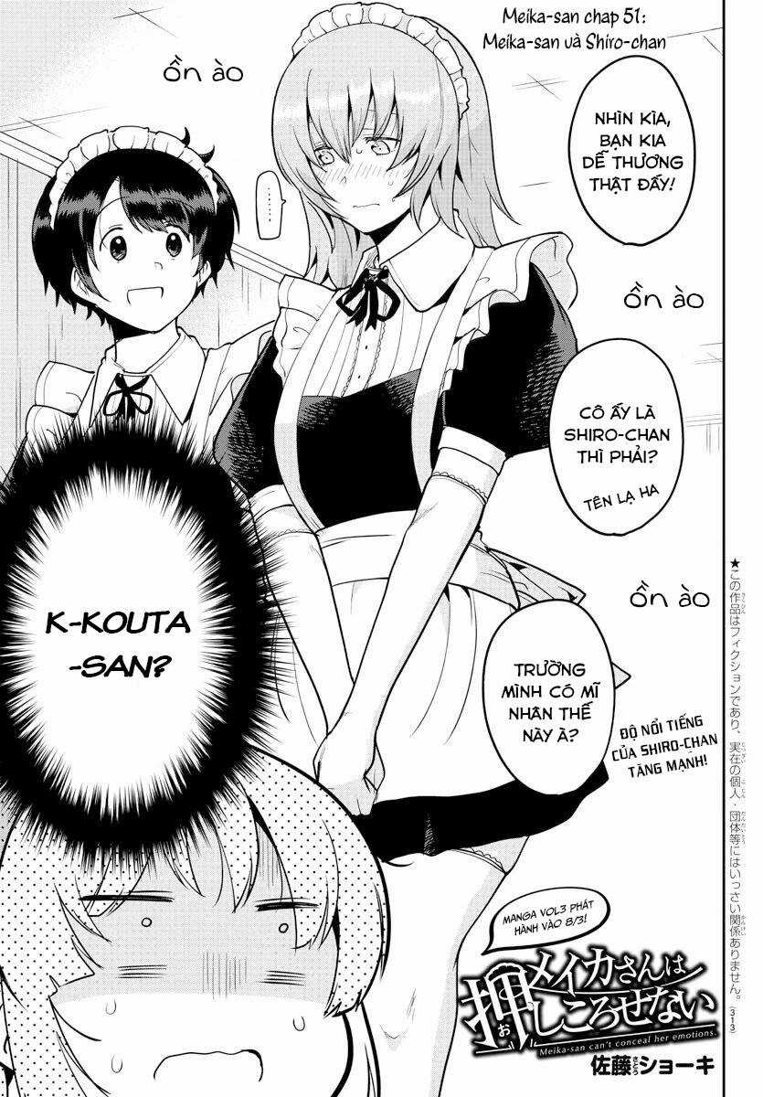 Meika-San Can't Conceal Her Emotions Chapter 51 trang 1