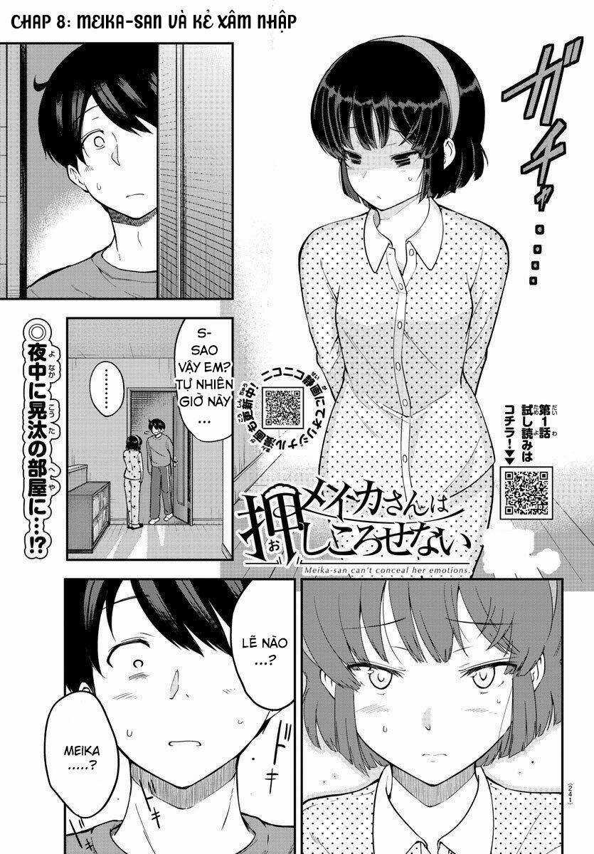 Meika-San Can't Conceal Her Emotions Chapter 8 trang 1