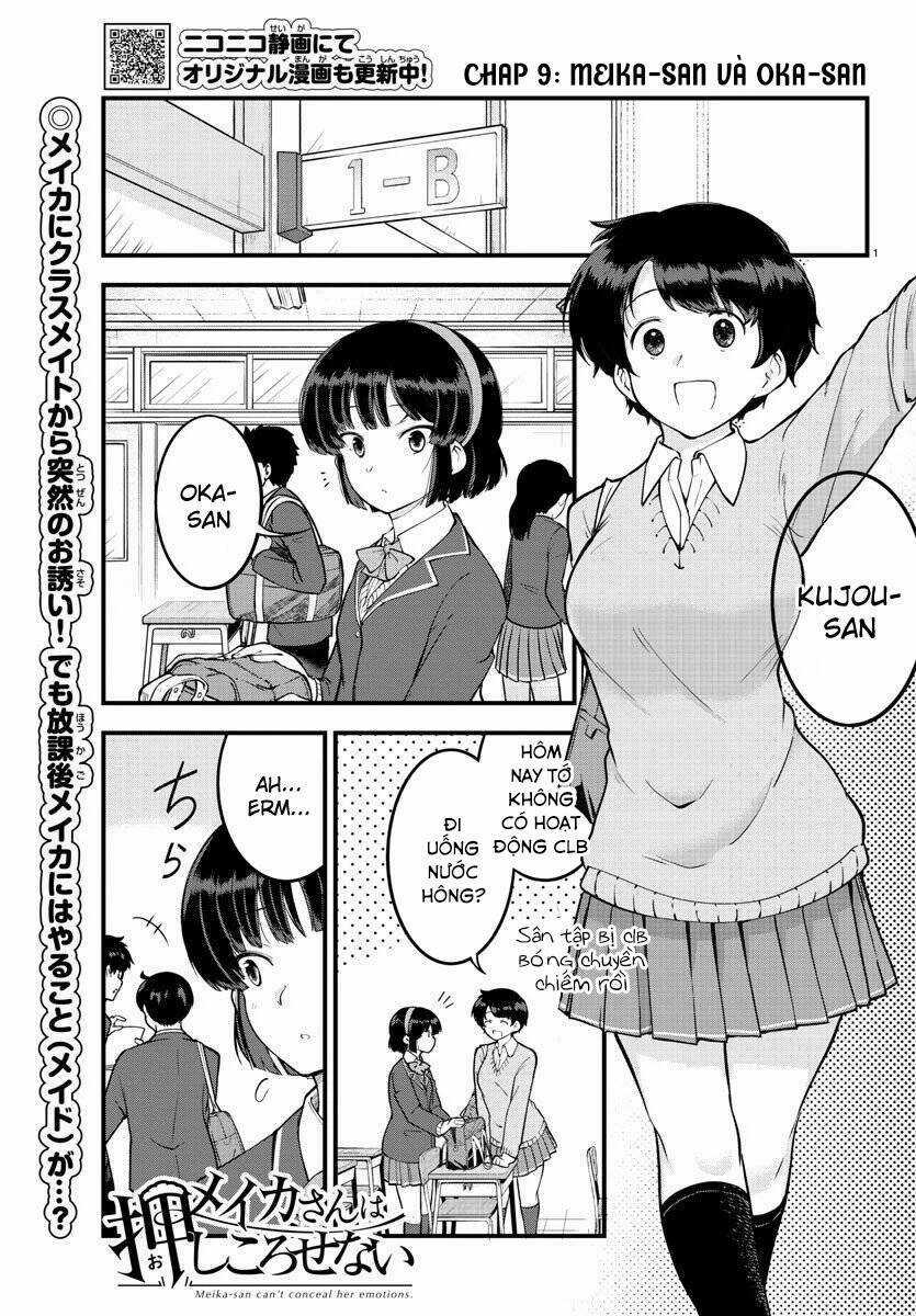 Meika-San Can't Conceal Her Emotions Chapter 9 trang 1