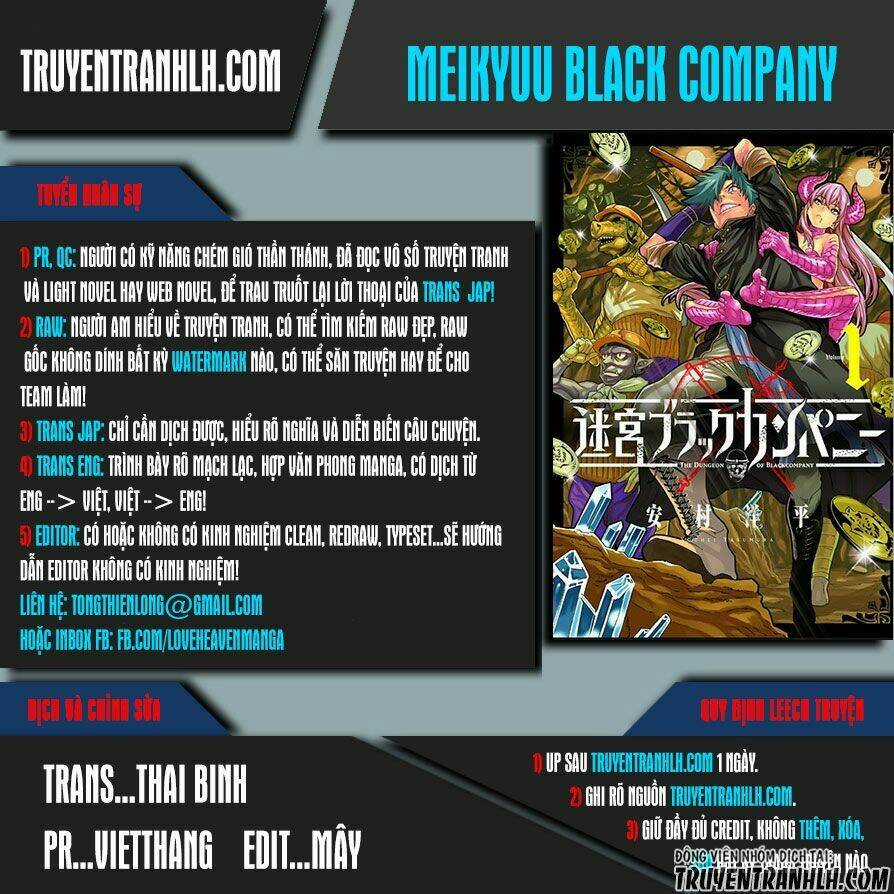 Meikyuu Black Company Isekai Chapter 3 trang 0