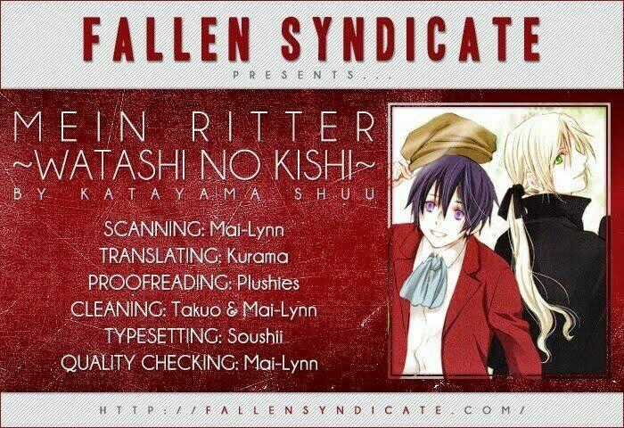 Mein Ritter - Watashi no Kishi Chapter 1 trang 1