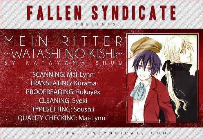 Mein Ritter - Watashi no Kishi Chapter 2 trang 1