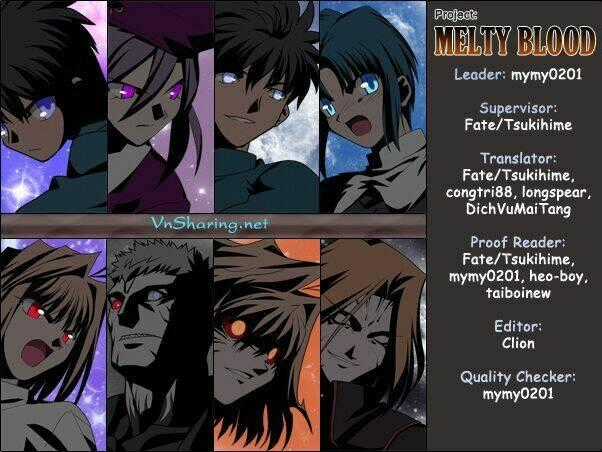 Melty Blood Chapter 27 trang 0