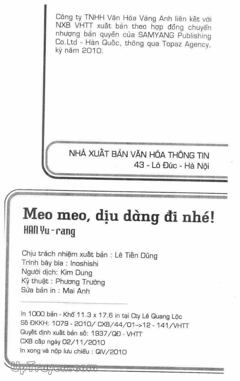 Meo Meo Dịu Dàng Đi Nhé Chapter 4 trang 1