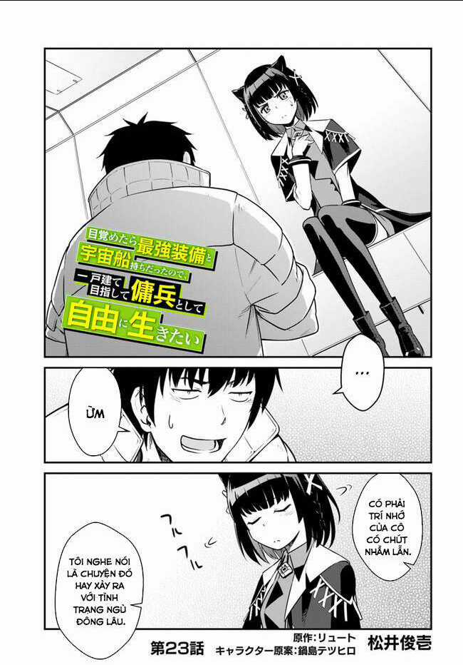 Mezametara Saikyou Soubi To Uchuusen-Mochi Datta No De, Ikkodate Mezashite Youhei Toshite Jiyuu Chapter 23 trang 0