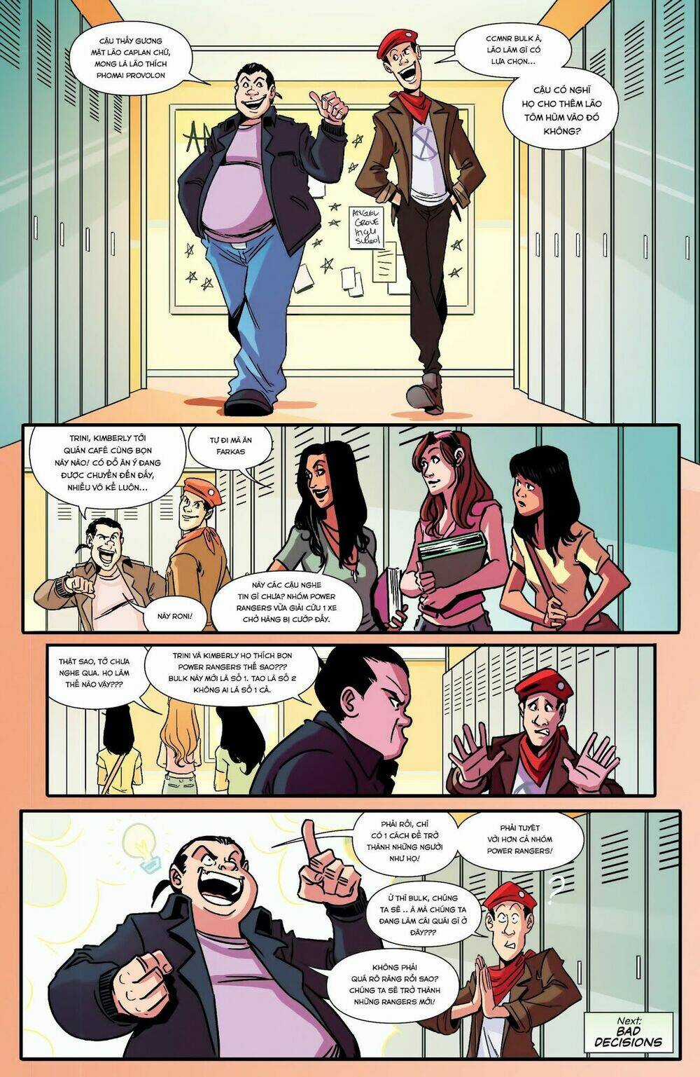 Mighty Morphin Power Rangers Chapter 0.5 trang 1