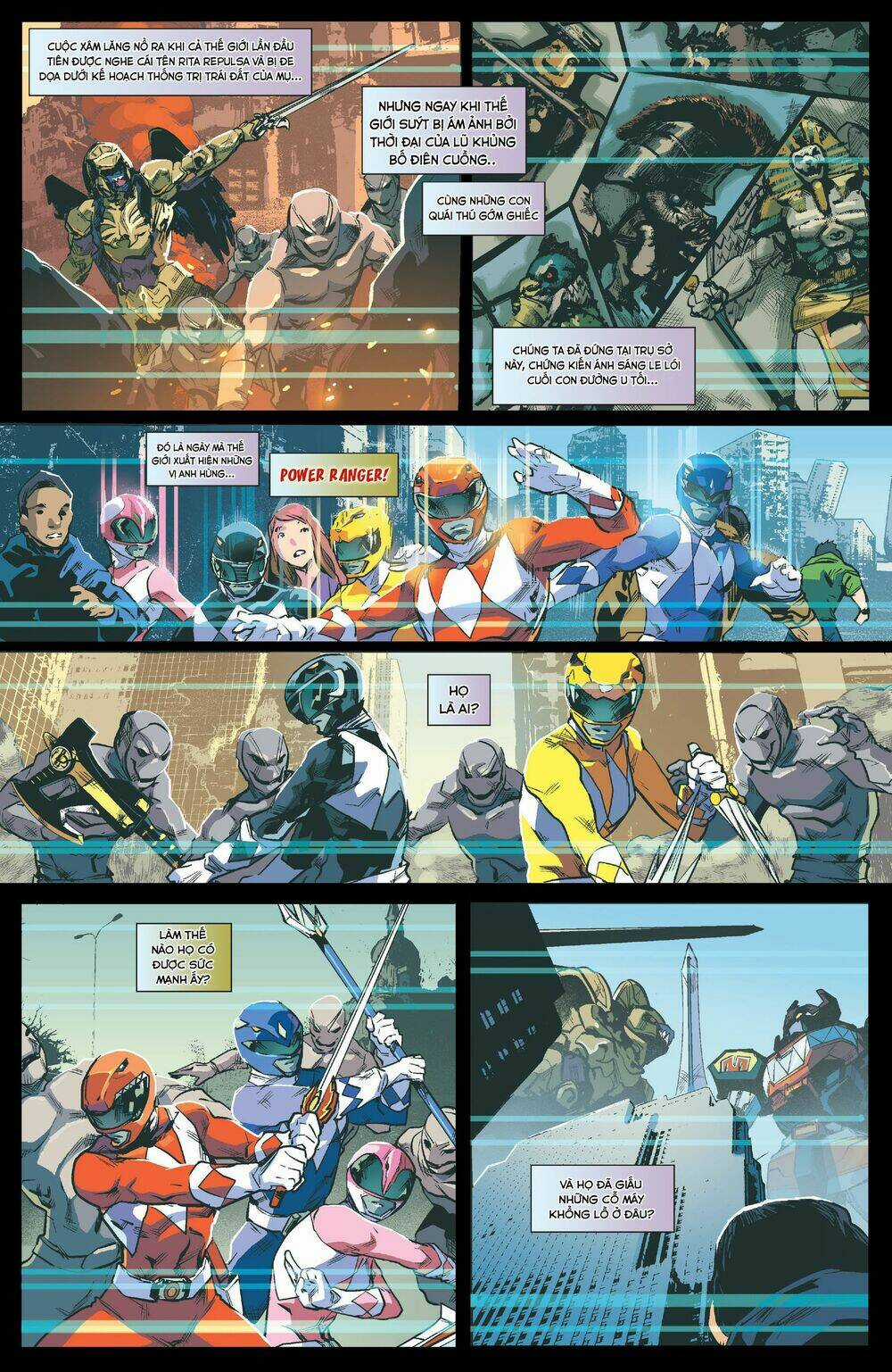 Mighty Morphin Power Rangers Chapter 1 trang 1