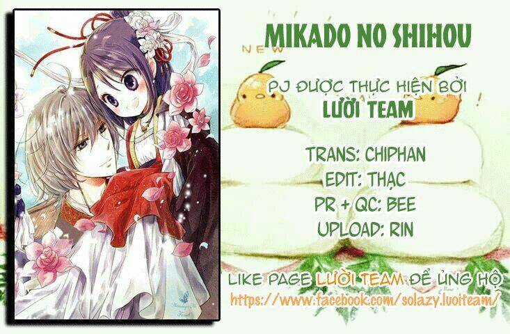 Mikado No Shihou Chapter 28.5 trang 1