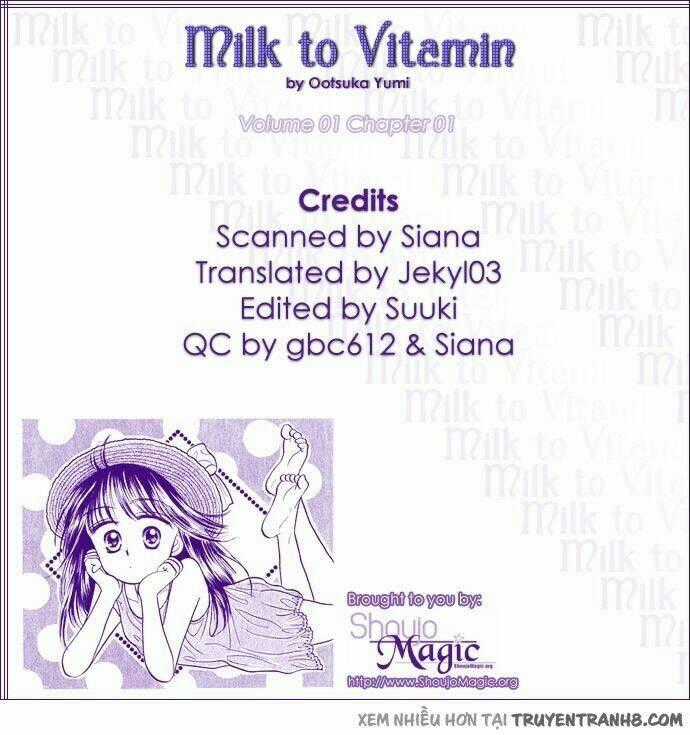 Milk To Vitamin Chapter 1 trang 1