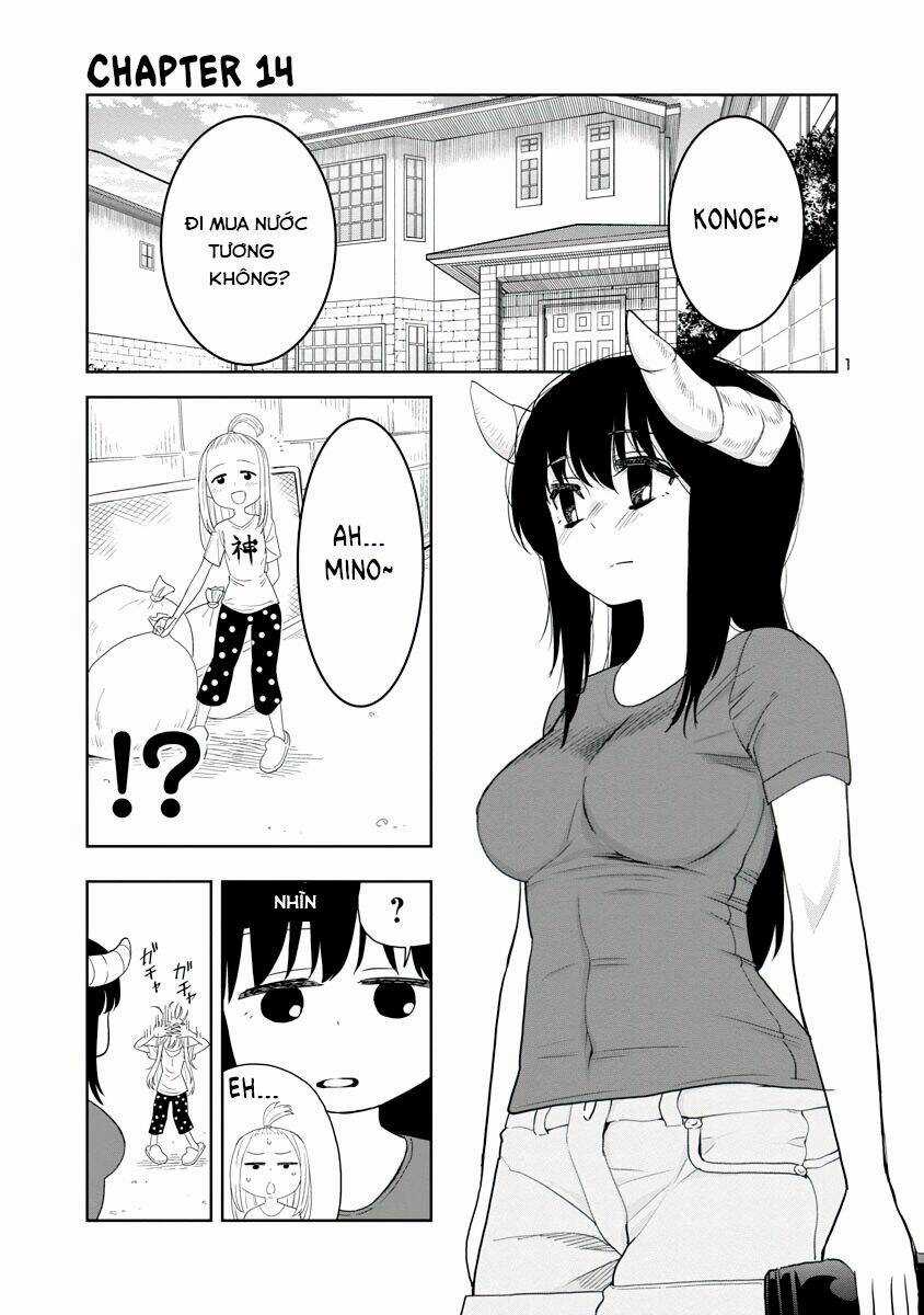 Mình Có Thể Chạm Vào Chỗ "Ấy" Của Mino-San Không? Chapter 13 trang 1