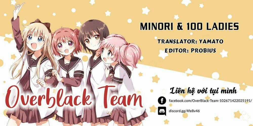 Minori & 100 Ladies Chapter 3 trang 1