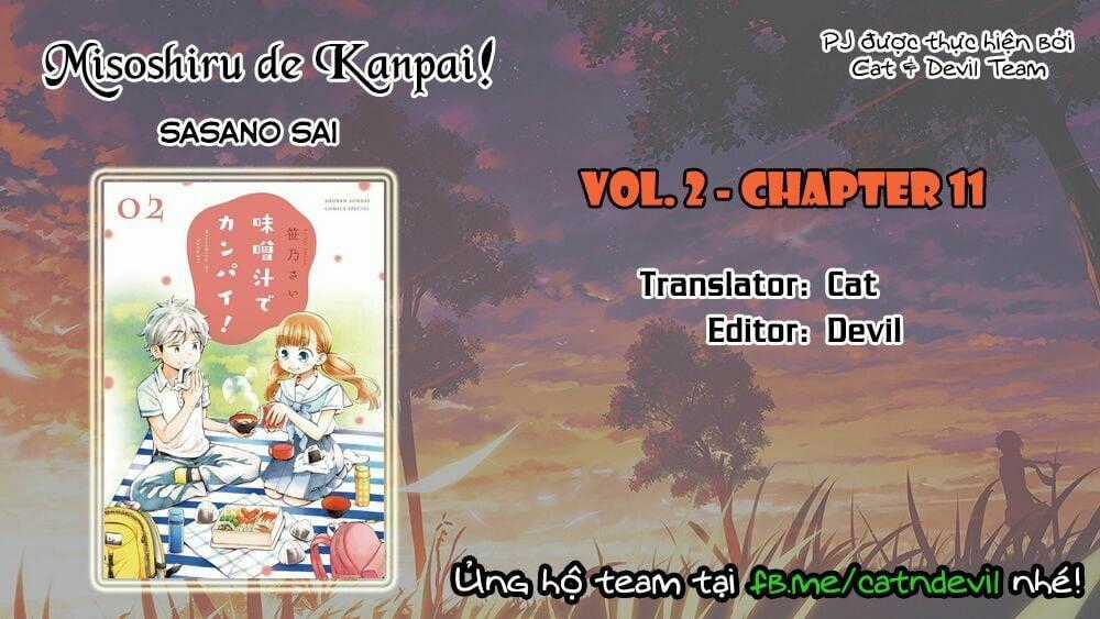 Misoshiru De Kanpai! Chapter 11: Cánh của mùa hè trang 0