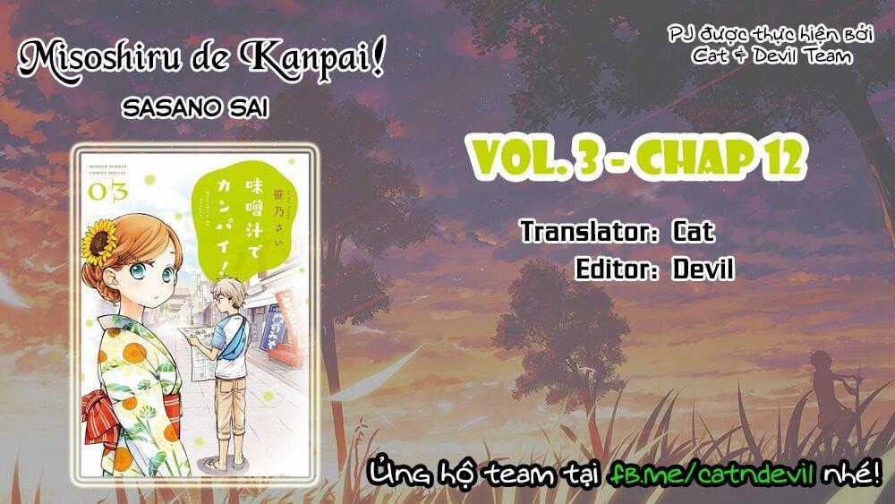 Misoshiru De Kanpai! Chapter 12: Vạn biến và bất biến trang 0