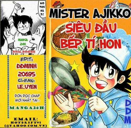 Mister Ajikko (Siêu Đầu Bếp Tí Hon) Chapter 44 trang 0