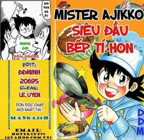 Mister Ajikko (Siêu Đầu Bếp Tí Hon) Chapter 46 trang 0