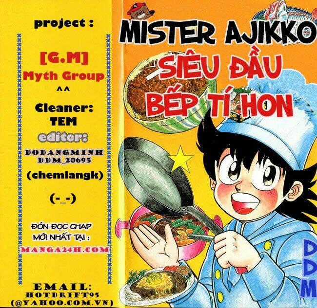 Mister Ajikko (Siêu Đầu Bếp Tí Hon) Chapter 5 trang 0