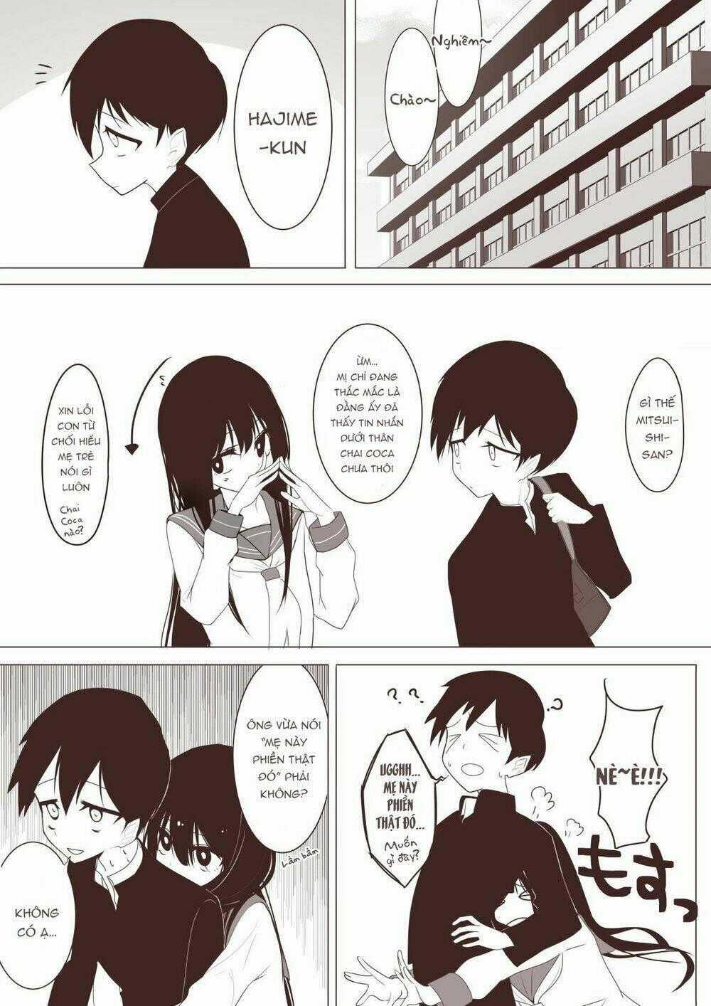 Mitsuishi-San Wa Doko Ka Okashii Chapter 3 trang 1