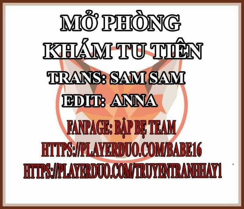 Mở Phòng Khám Tu Tiên Chapter 2 trang 0