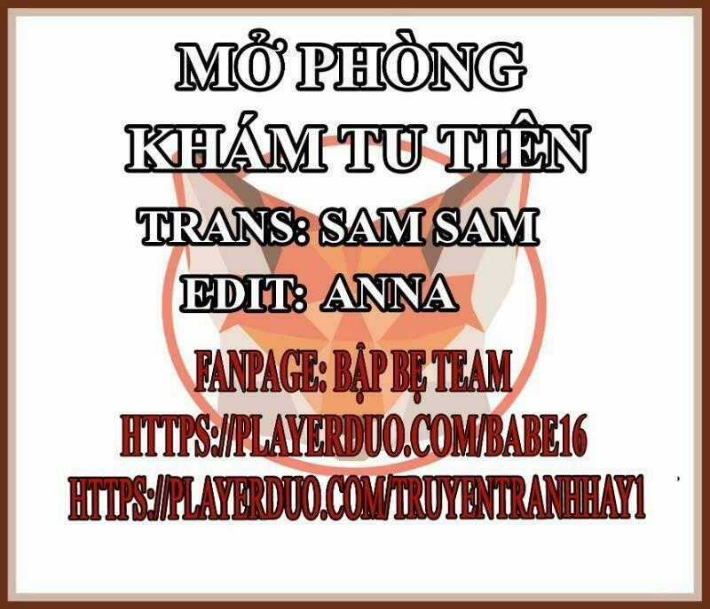 Mở Phòng Khám Tu Tiên Chapter 5 trang 0