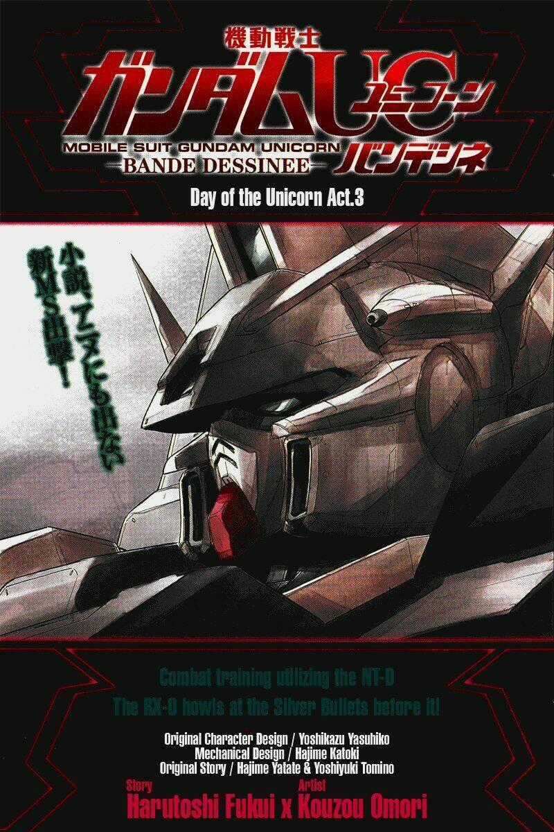 Mobile Suit Gundam Unicorn: BANDE DESSINEE Chapter 3 trang 1