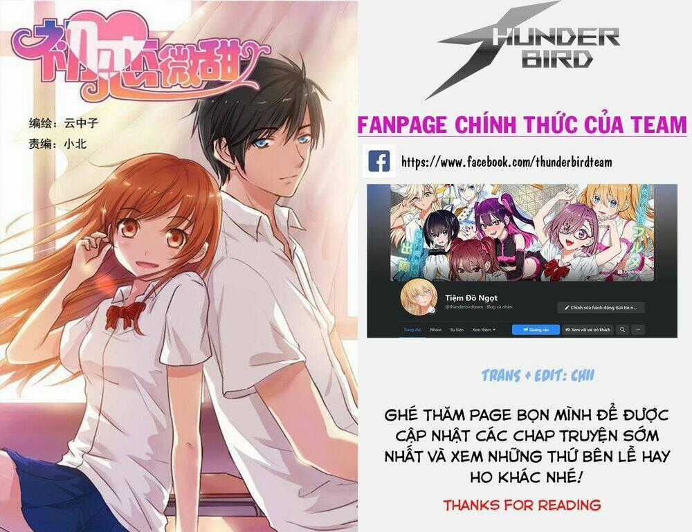 Mối Tình Đầu Có Chút Ngọt Chapter 38 trang 0