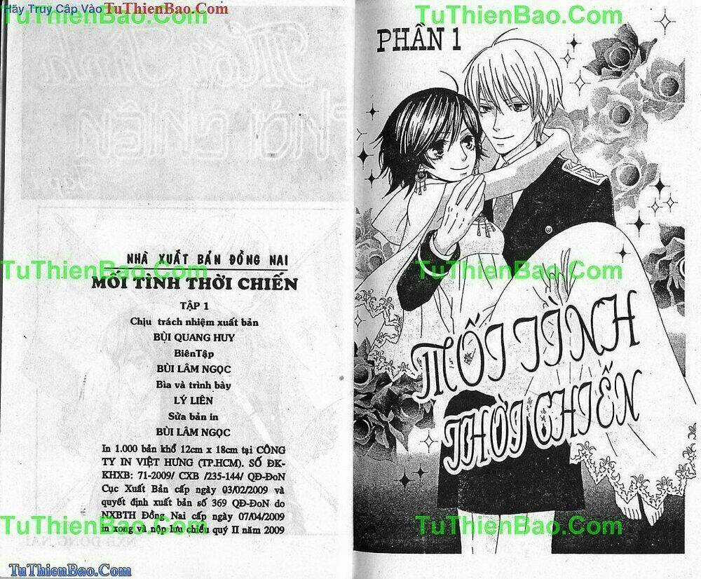 Mối Tình Thời Chiến Chapter 1 trang 1