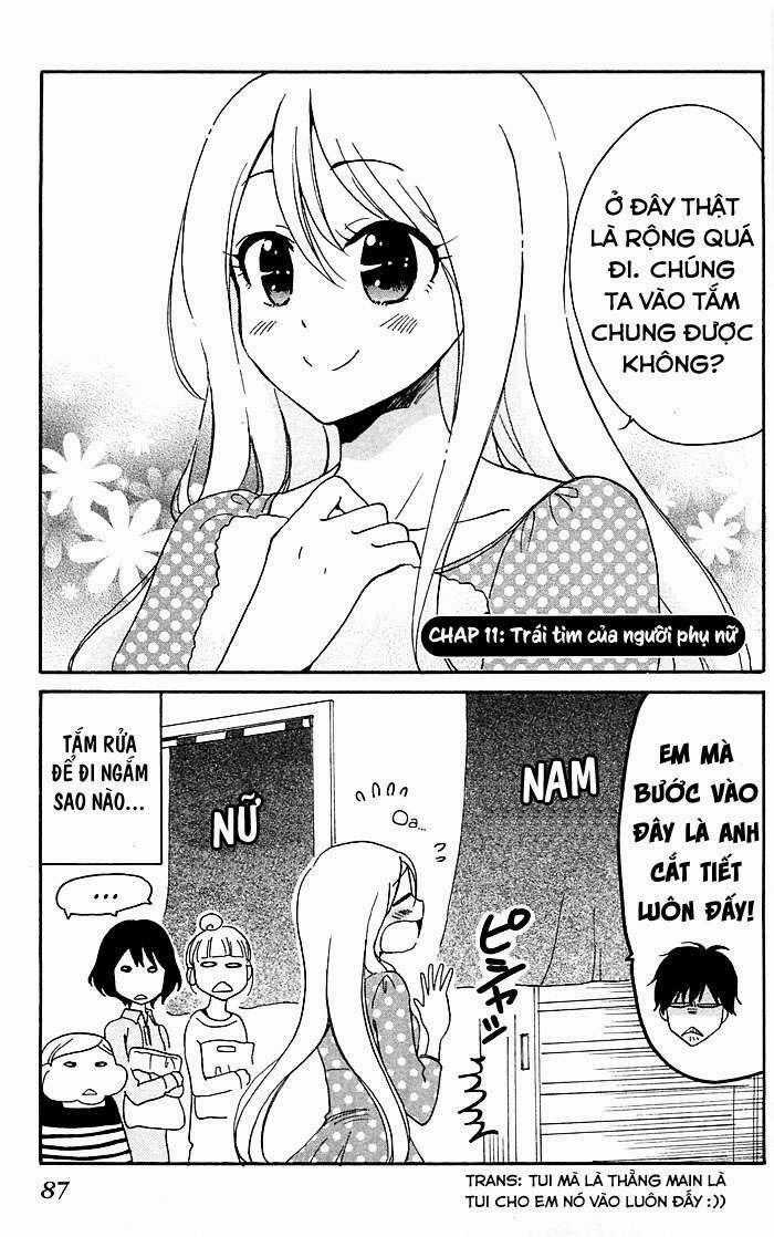 Momoiro Ningyo - Tiên Cá Tóc Hồng Chapter 11 trang 1